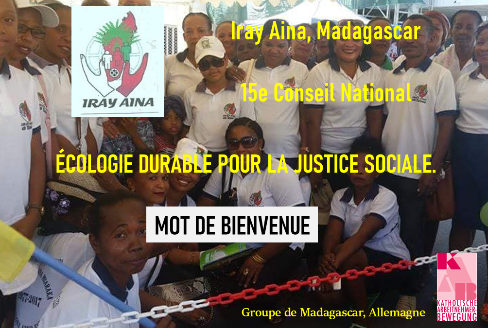 Mot de Bienvenue (c) AK Mcar
