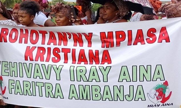 Iray Aina beim Internationalen Frauentag