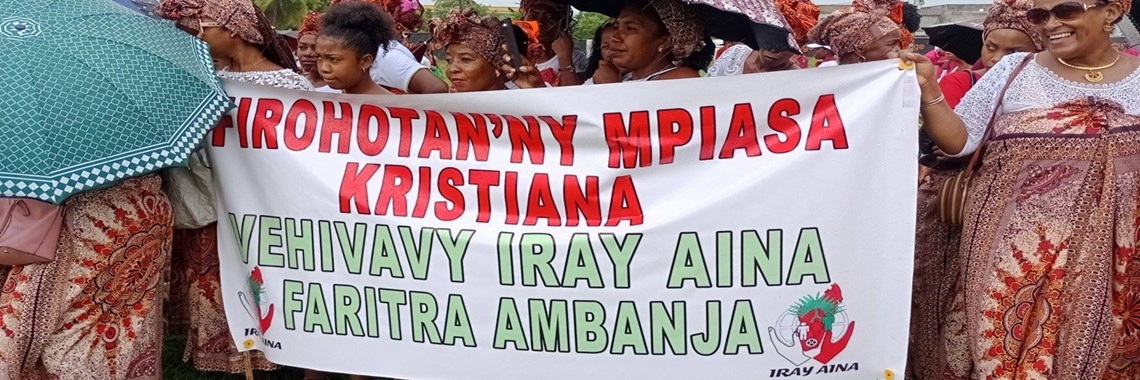 Iray Aina beim Internationalen Frauentag