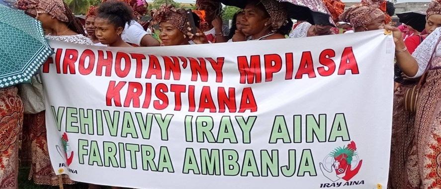 Iray Aina beim Internationalen Frauentag