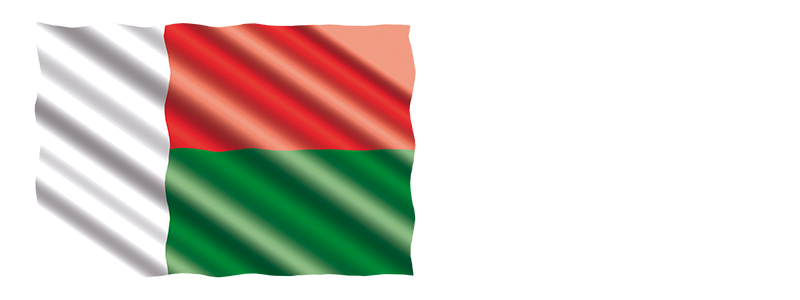 Fahne Madagaskar