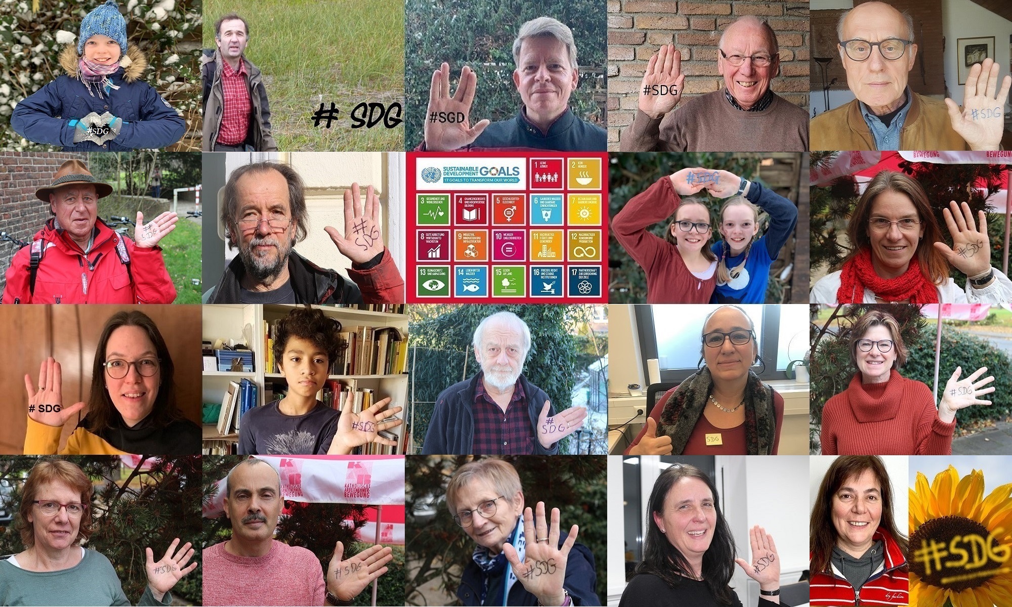 SDG Collage - Klicken zum Vergrößern (c) KAB