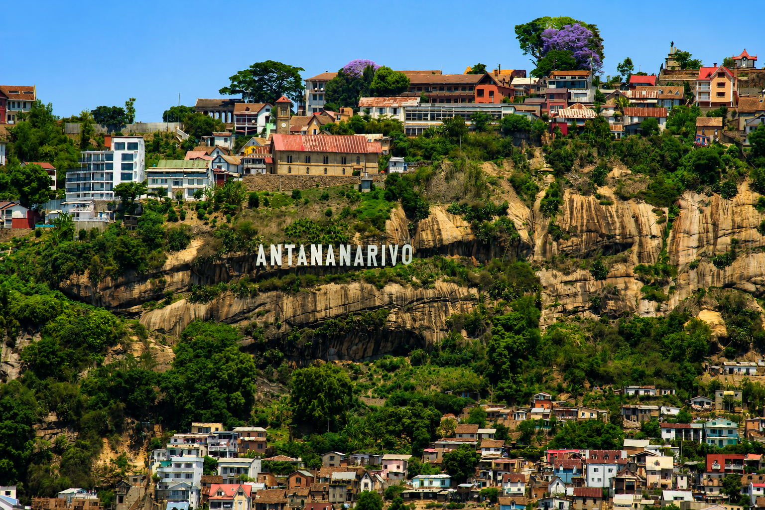 Sicht auf Antananarivo (c) Gulbins