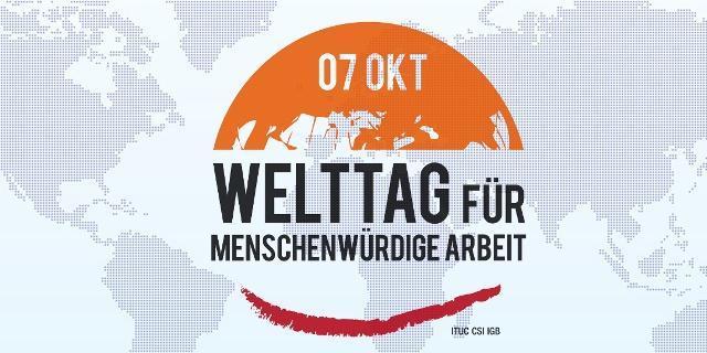 Welttag für menschenwürdige Arbeit 2025