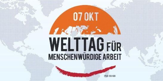 Welttag für menschenwürdige Arbeit 2025 (c) IGB