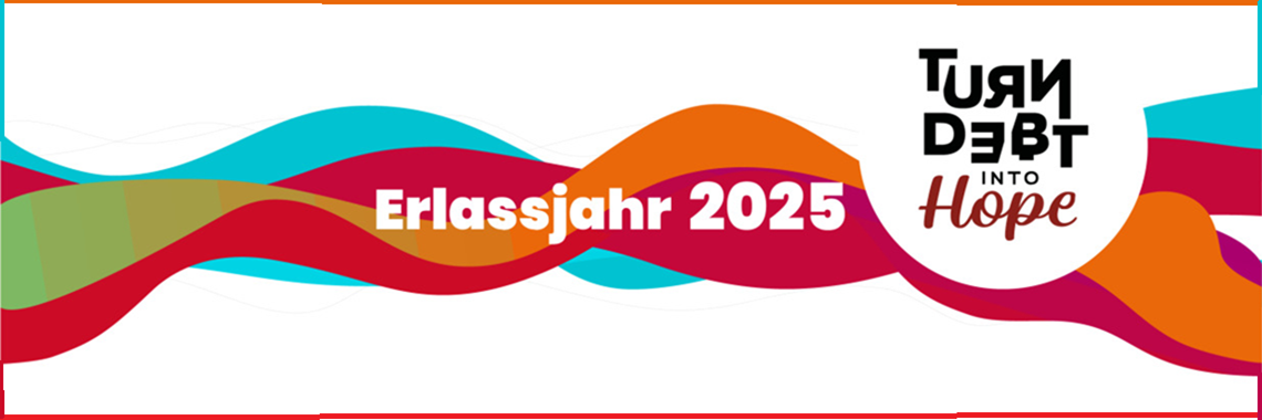 Wir sind Mitglied der Kampagne Erlassjahr 2025