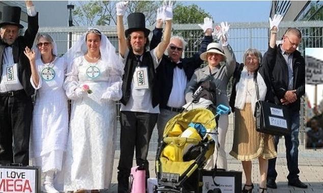 Unsere Kampagnen: Protest gegen die Hochzeit von Bayer und Monsanto